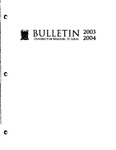 UMSL Bulletin 2003-2004