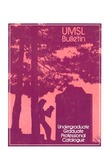 UMSL Bulletin 1984-1985