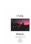 UMSL Bulletin 1981