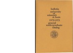 UMSL Bulletin 1972-1973 by University of Missouri-St. Louis