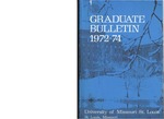 UMSL Graduate Bulletin 1972-1974