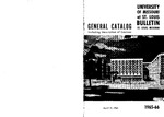 UMSL Bulletin 1965-1966 by University of Missouri-St. Louis