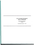 Financial Report, 2004 by City of Breckenridge Hills
