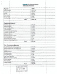 Budget Worksheet, 2004 by Wentzville Fire Protection District