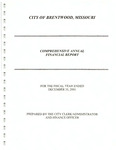 Comprehensive Annual Financial Report, 2001