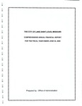 Comprehensive Annual Financial Report, 2005
