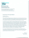Financial Statements, 2003-2004