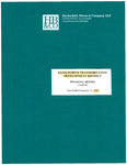Financial Report, 2003 by Kenilworth Transportation Development District