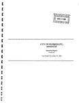 Financial Report, 2005 by City of Florissant