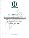 Comprehensive Annual Financial Report, 2005 by City of Hazelwood