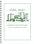 Comprehensive Annual Financial Report, 1996
