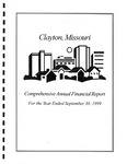 Comprehensive Annual Financial Report, 1999 by City of Clayton