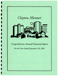 Comprehensive Annual Financial Report, 2001 by City of Clayton