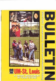 UMSL Bulletin 2000-2001