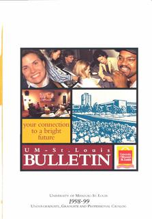 UMSL Bulletin 1998-1999