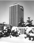 Tower - Social Sciences and Business Building - Snow, C. 1980s 484 by University of Missouri-St. Louis and Leon Photography