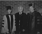Commencement - Dr. Eva Frazer - Chancellor Arnold Grobman - Jay Barton 1061 by University of Missouri-St. Louis