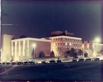 Benton Hall, Night, C. Late 1960s-1970s 3532 by University of Missouri-St. Louis