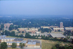 Aerial Of Campus Looking West/Normandy Middle School In Foreground (Original Slide In MU Archives at Columbia) 4965 by University of Missouri-St. Louis