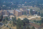 Aerial View of Campus Looking South, Benton Hall, Stadler Hall, Fun Palace, Natural Bridge, 4986 by University of Missouri-St. Louis