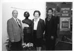 Marian Oldham Scholarship Committee, Charles Oldham, Chancellor Touhill, Malaika Horne, C. 1990s 5632 by University of Missouri-St. Louis