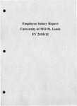 Employee salary report. [University of Missouri—St. Louis] 2010-2011 by University of Missouri-St. Louis