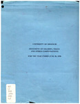 Employee Salary Report 1990 by University of Missouri-St. Louis